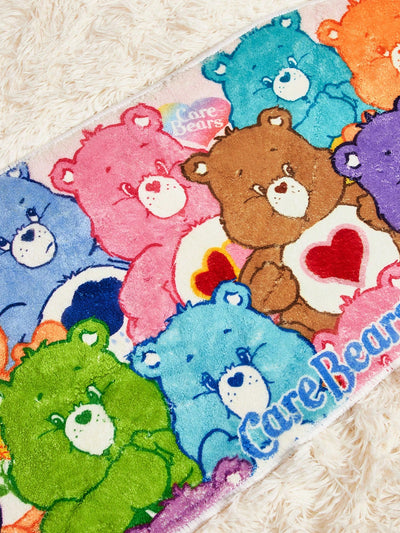 Cozy Care Bears Imitation Cashmere Carpet with Non-Slip White Edge - Perfect for Adding a Pop of Fun to Any Room!