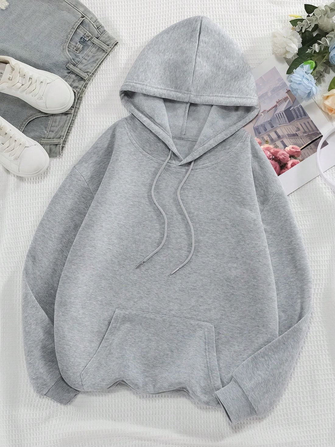 Embrace cozy charm with this Women's Butterfly Print Hoodie, featuring a warm thermal lining perfect for chilly graduation days and back-to-school adventures. The playful butterfly design adds a touch of whimsy to your casual style, making it a fun and functional wardrobe favorite. Stay snug and stylish wherever your day takes you!