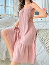 Mint Green Spaghetti Strap Night Dress for Women - Comfortable and Stylish Sleepwear