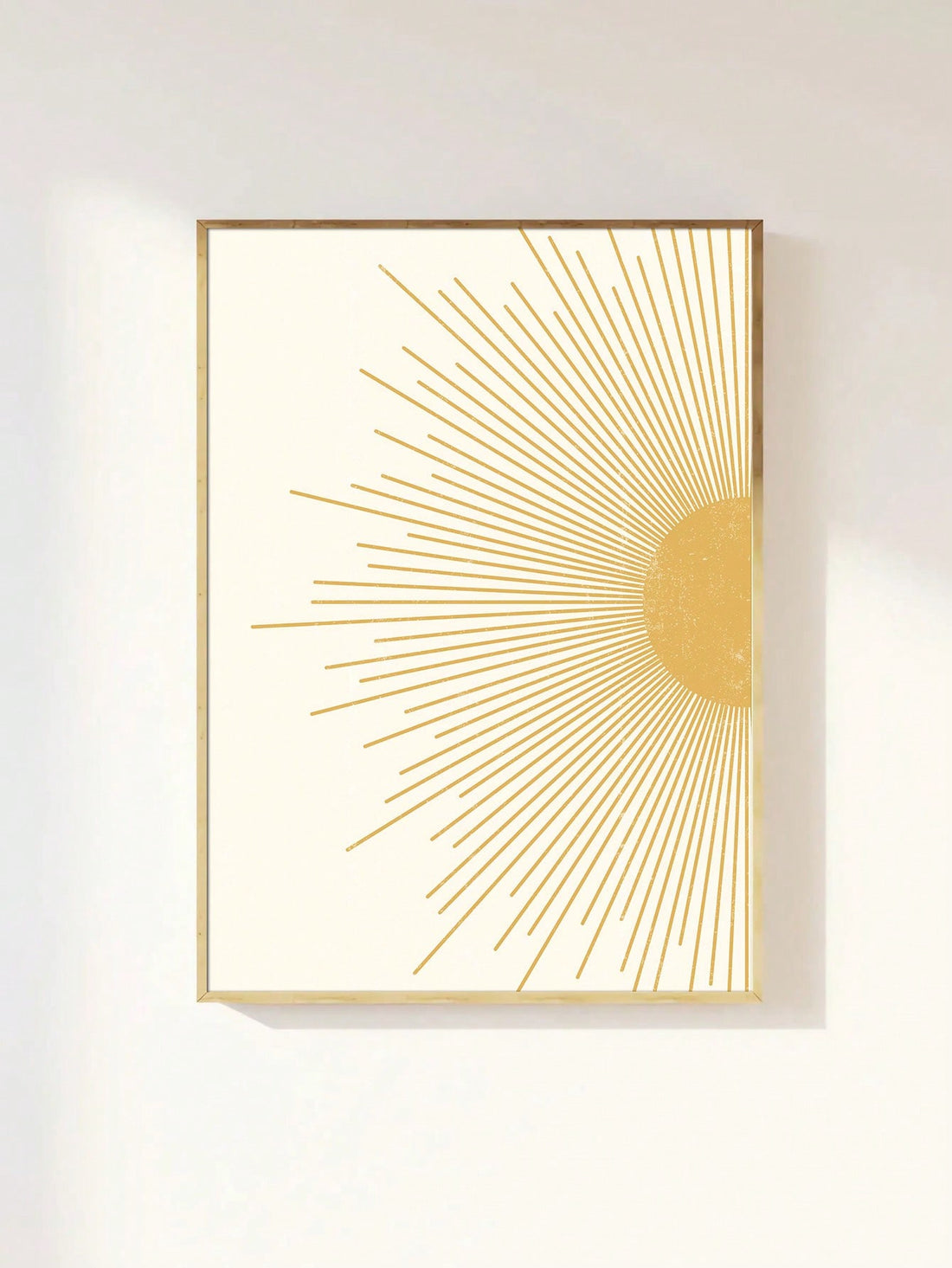 Spruce up your home decor with our Sunny Vibes canvas art! Featuring a stunning yellow boho sunshine abstract design, this piece adds a pop of color and positive energy to any space. Bring some sunny vibes into your home today!