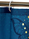 Bohemian Butterfly Shower Curtain & Anti-Slip Bath Mat Set - Waterproof & Insulated Home Decor