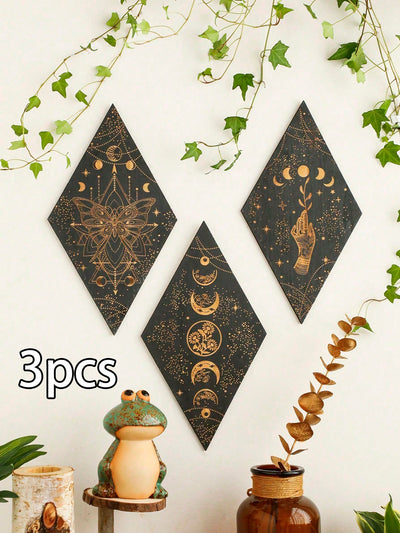 Mystical Moon Phases Wall Decor - Bring Boho Chic to Your Home