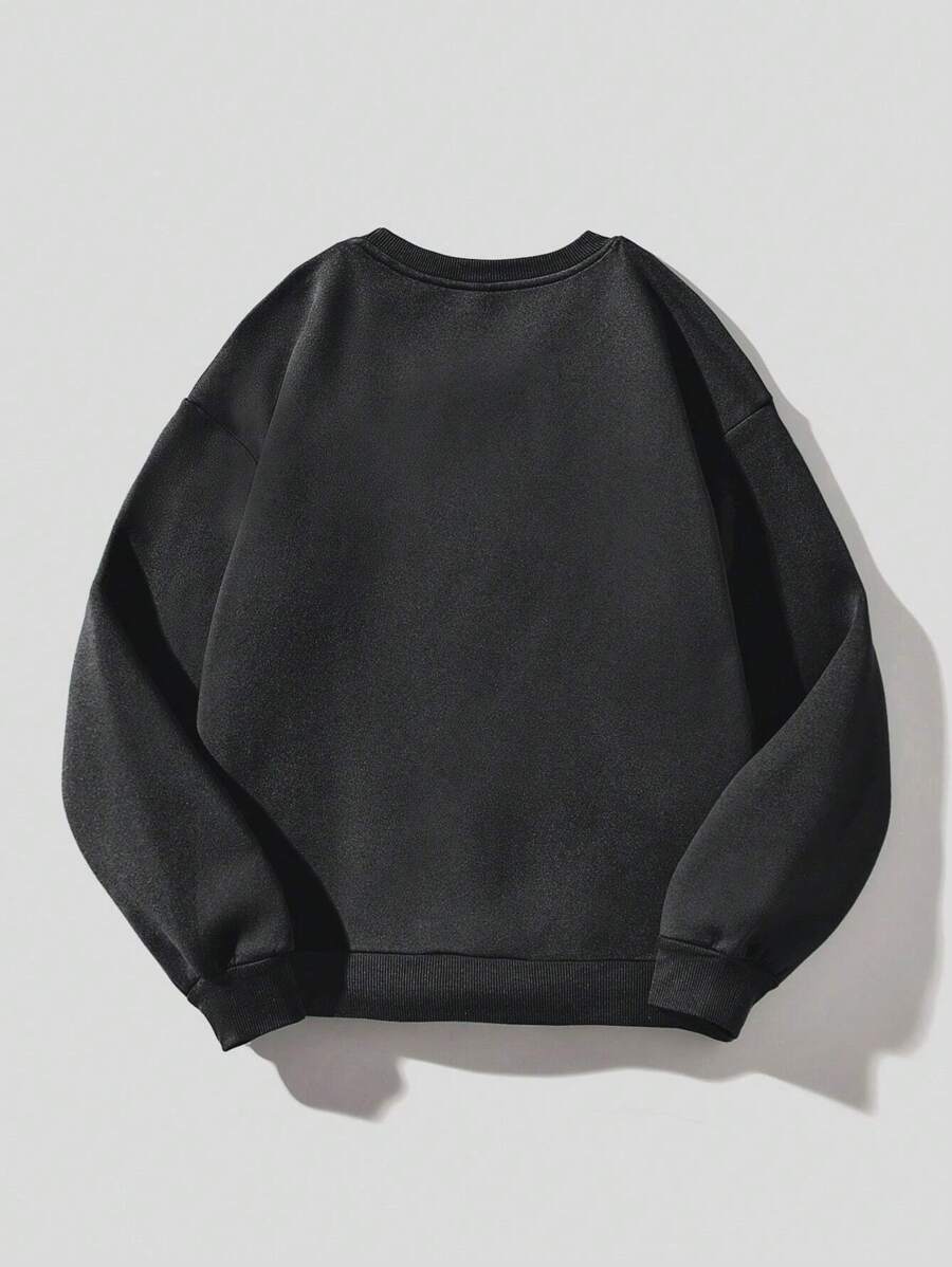 Cozy meets cool in this oversized minimalist letter sweatshirt, perfect for chilly days. Whether you're lounging at home or layering up for a casual outing, its relaxed fit and simple design keep you effortlessly stylish and snug. Embrace comfort without sacrificing flair in your cold-weather wardrobe!