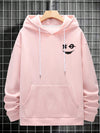 Stay Stylish and Smiling with our Men's Fashionable Casual Hoodie