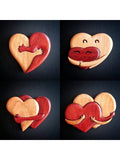 Experience the beauty of love with Love Blooms, the romantic heart-shaped wooden hanging garden <a href=