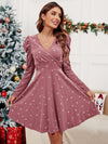 Shine like a Star in this Clasi Women's Leg of Mutton Sleeve Dress