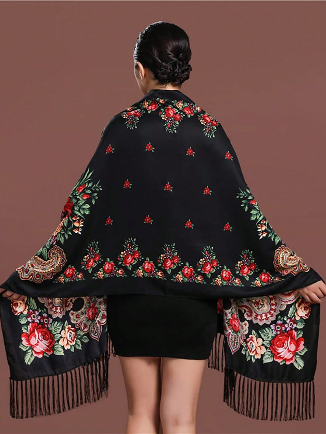 Enhance your winter wardrobe with our Classic Russian Style Scarf. Made with cozy materials, our scarf will keep you warm all season long. Enjoy the classic design and stay stylish while braving the cold. A must-have accessory for any winter outfit.