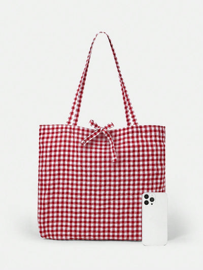 Chic & Versatile Tote Bag for Students - Perfect for Books & Daily Essentials