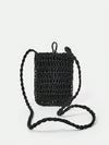 Beach Chic: Crochet Color Block Flower Crossbody Bag for Summer Vacations