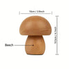 Unique Mushroom Table Lamp: Adjustable LED Brightness for Creative Home Decoration