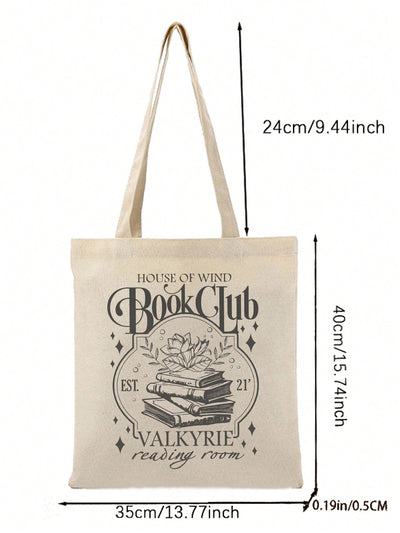 House of Wind Book Club Tote Bag: Stylish, Practical, Perfect for Xmas Gifts