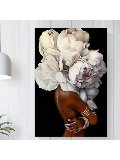 Add a touch of modern art to your bedroom and living room with our Modern Abstract Floral Girl Canvas Wall Art. The vibrant colors and unique design are sure to elevate any room and create a refreshing atmosphere. Perfect for art lovers and those looking to add a touch of sophistication to their space.