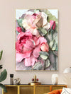 Add an elegant touch to any room with our Flower Thick Oil Painting Canvas Wall Art. Made with high quality materials, this piece is sure to be a beautiful addition to your home décor. Its vibrant colors and intricate detailing make it the perfect statement piece for any space.