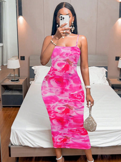 Marble Maven: Slay in Style with this Cami Bodycon Dress