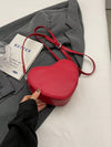 Chic Luxury Heart-Shaped Shoulder Bag - The Perfect Gift for Stylish Couples