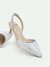 Sleek Silver Pointed Toe Pumps: The Perfect Blend of Fashion and Simplicity