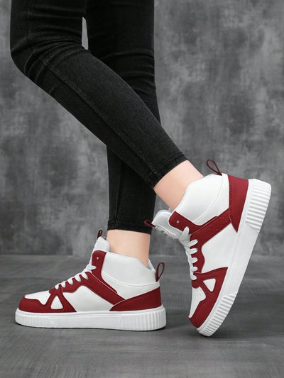 Stylish High-Top Athletic Shoes: A Fashionable and Comfortable Choice