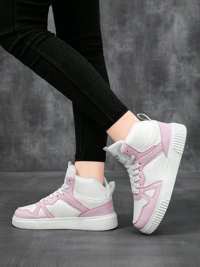 Stylish High-Top Athletic Shoes: A Fashionable and Comfortable Choice