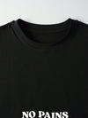 Elevate Your Style with the Loose-Fit Men's Scenery Letter Printed T-Shirt