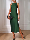 Back view 43 of Chic Sleeveless Maxi Dress for Women - Elegant Long Dress by EMERY ROSE for dress styling