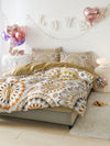 3-Piece Mandala Pattern Polyester Bedding Set - Complete Your Bedroom with Style and Elegance