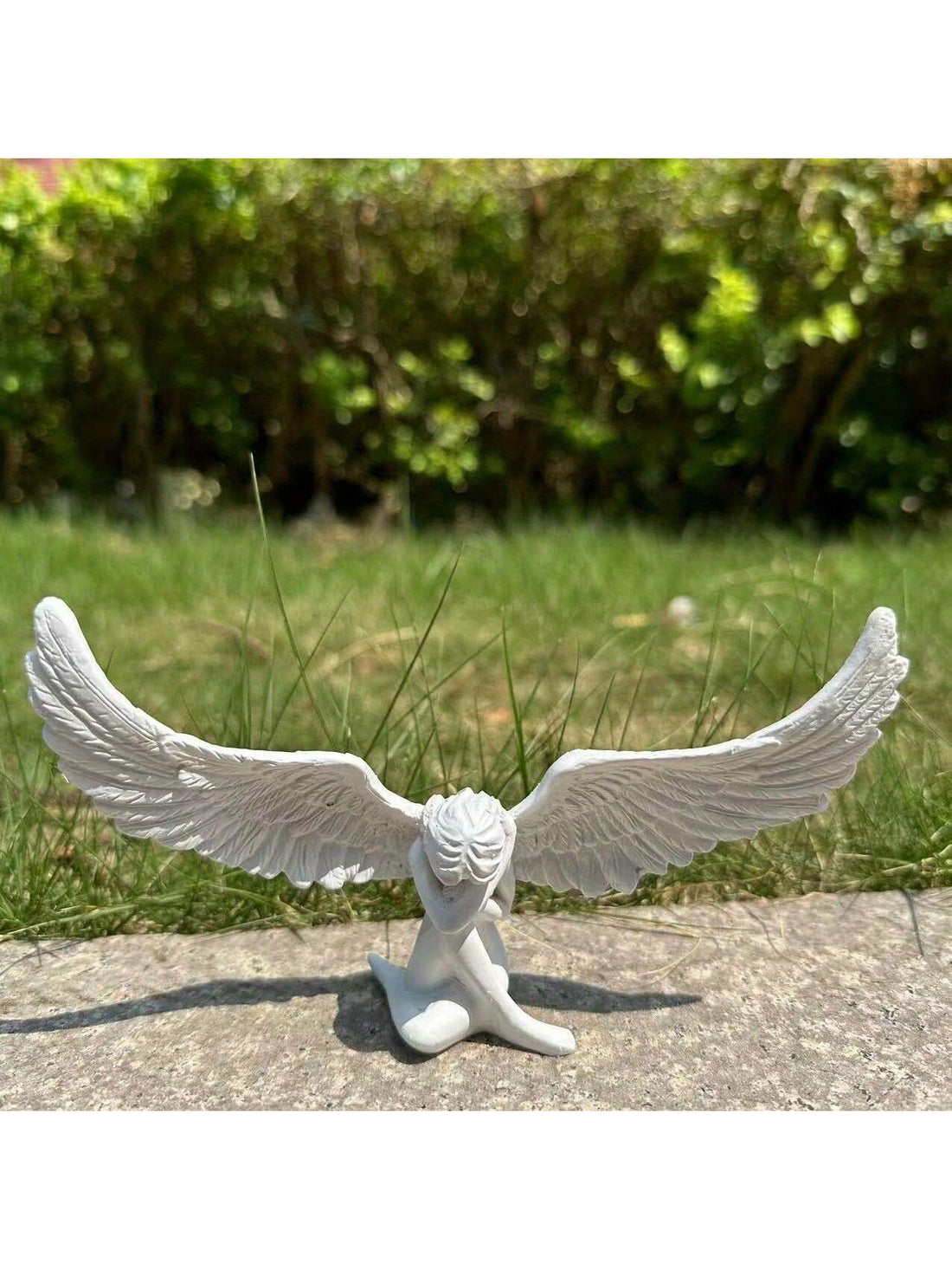 Elevate any space with our Angel Wing Decorative Craft Piece. Made with intricate detailing, each wing adds a touch of elegance and charm to your home. Made from durable materials, this piece is long-lasting and perfect for any room. A must-have for any <a href="https://canaryhouze.com/collections/ornaments" target="_blank" rel="noopener">home decor</a> enthusiast.