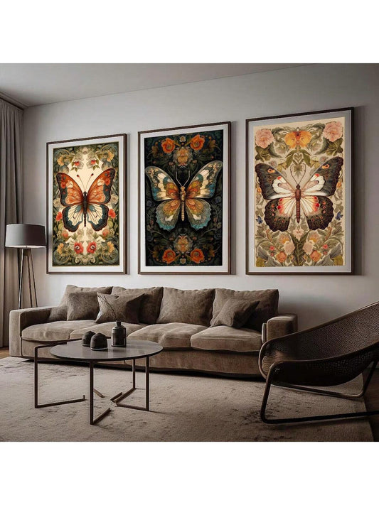 Discover the beauty of nature with our Vintage Butterfly Museum Collection. This 3-piece wall art print set showcases stunning butterfly specimens in a vintage style, perfect for any home or office. Bring a touch of elegance to your decor and appreciate the intricate details of these exquisite creatures.
