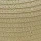 Wavy Straw Hat for Women: Stay Stylish on Holiday with Khaki Stripes