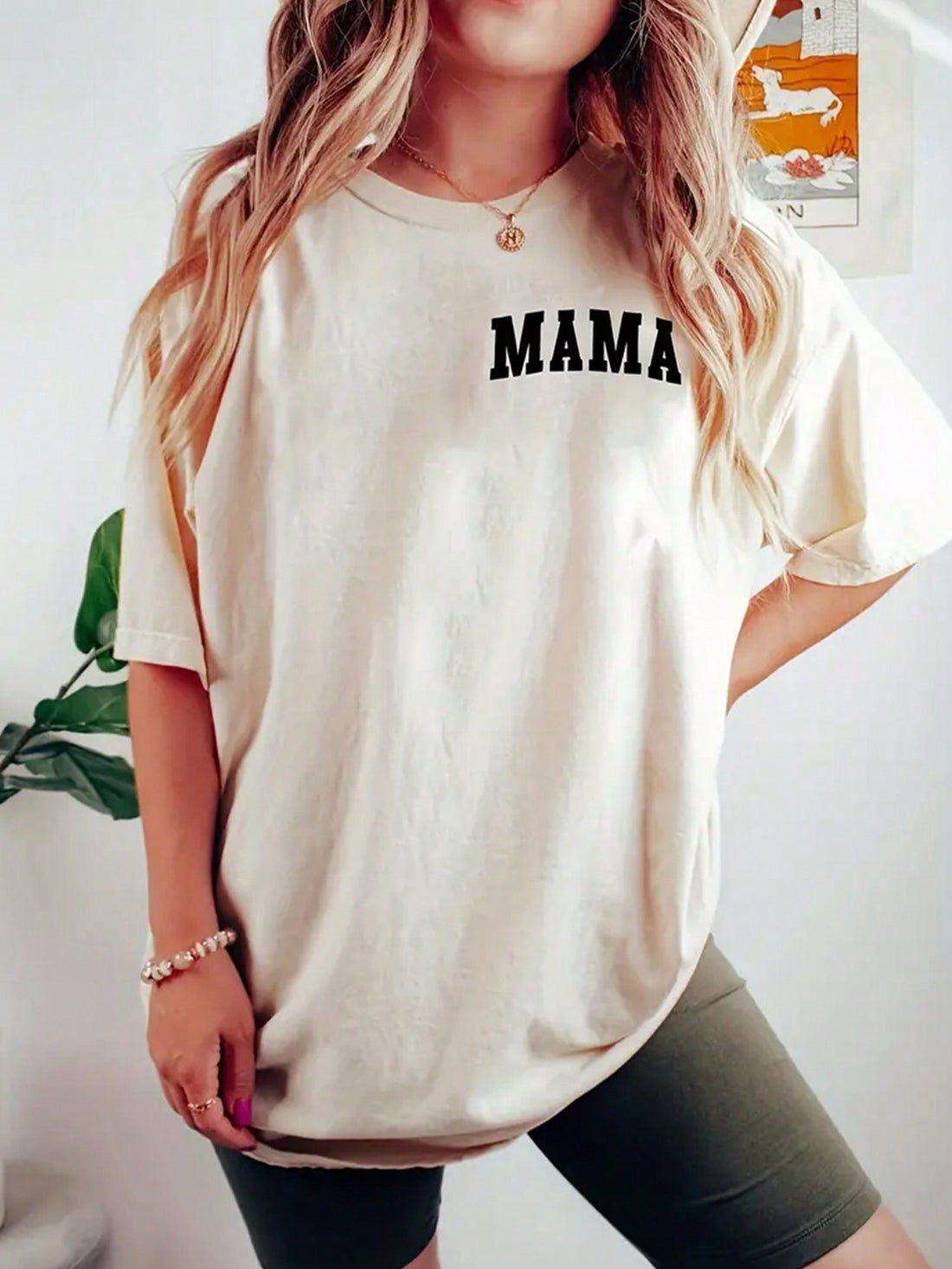 Light up your wardrobe with our Adorable 'Mama' Lightning Graphic Cheetah Print Drop Shoulder Tee. The perfect blend of fierce and fun, this tee features a bold graphic and a stylish drop shoulder design. Express your wild side while embracing your mama status (pun intended). Grab yours now!