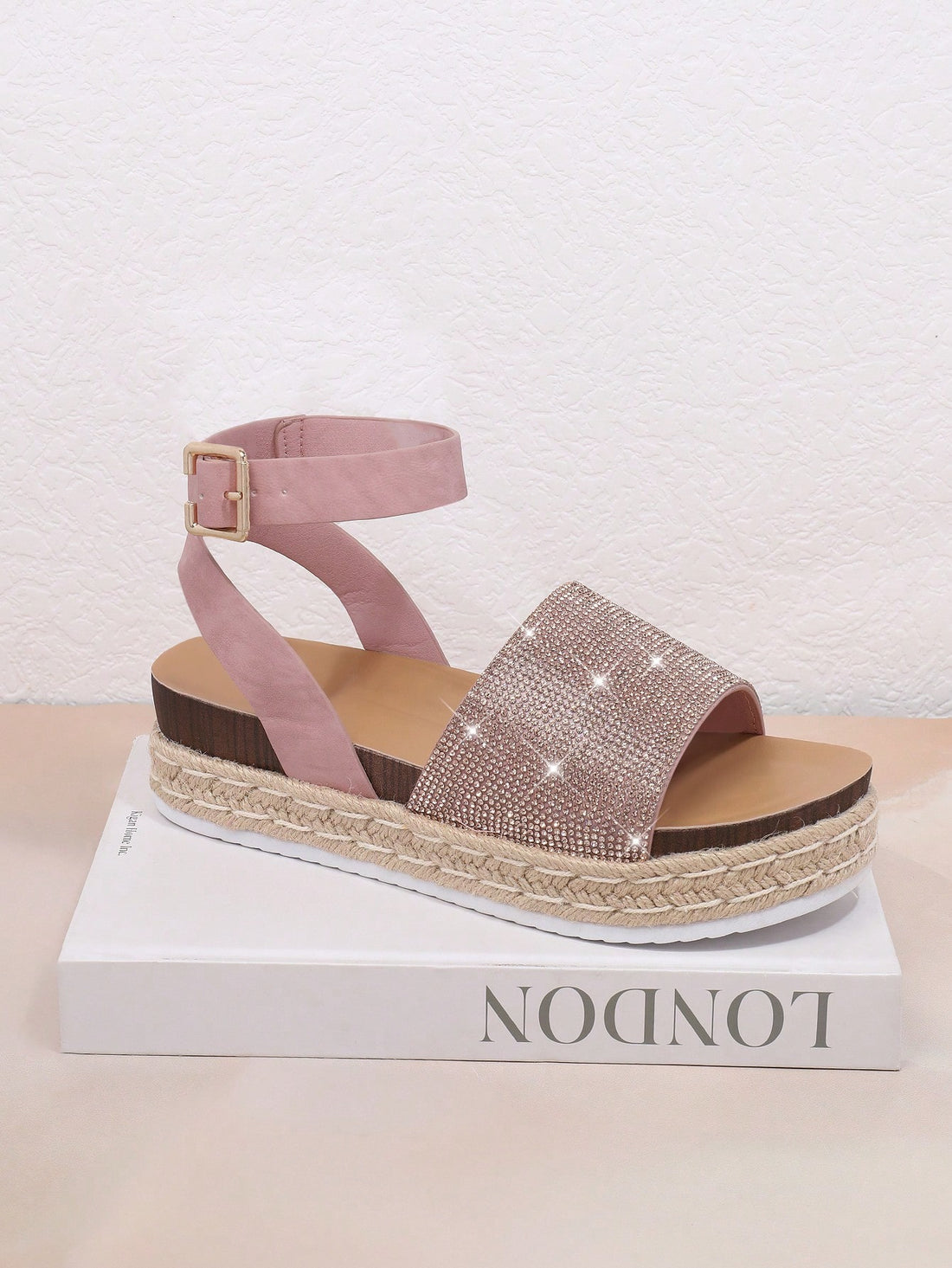 Elevate your style and comfort with our Stylish and Comfortable Women's Thick Sole Wedge Sandal. The thick sole provides stability and support, while the sleek design adds a touch of sophistication to any outfit. Step out in confidence and fashion with these must-have sandals.