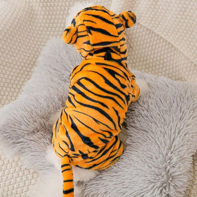 Tiger Costume Dog Hoodie: Keep Your Furry Friend Cozy and Stylish This Winter