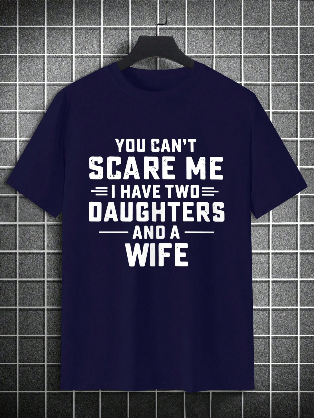Elevate your style with confidence in our Men's Slogan Printed T-Shirt. Made from high-quality materials, this shirt features a unique slogan design that will make a statement. Show off your fashion sense and boost your confidence with this stylish and comfortable t-shirt.