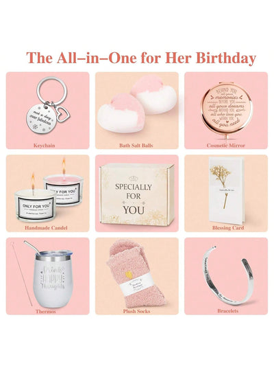 Ultimate Luxury Birthday Gift Basket for Women - The Perfect Self-Care and Spa Experience for Your Loved Ones