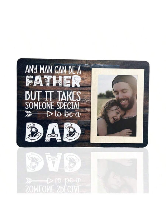 Display your love and gratitude for the father figures in your life with Cherished Memories: Wooden Father's Day Picture Frame. This beautiful frame is perfect for dad, grandpa, or husband and makes for a thoughtful gift. Crafted with high-quality wood, it's a lasting token of your cherished memories together.