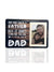 Cherished Memories: Wooden Father's Day Picture Frame - Perfect Gift for Dad, Grandpa, Husband