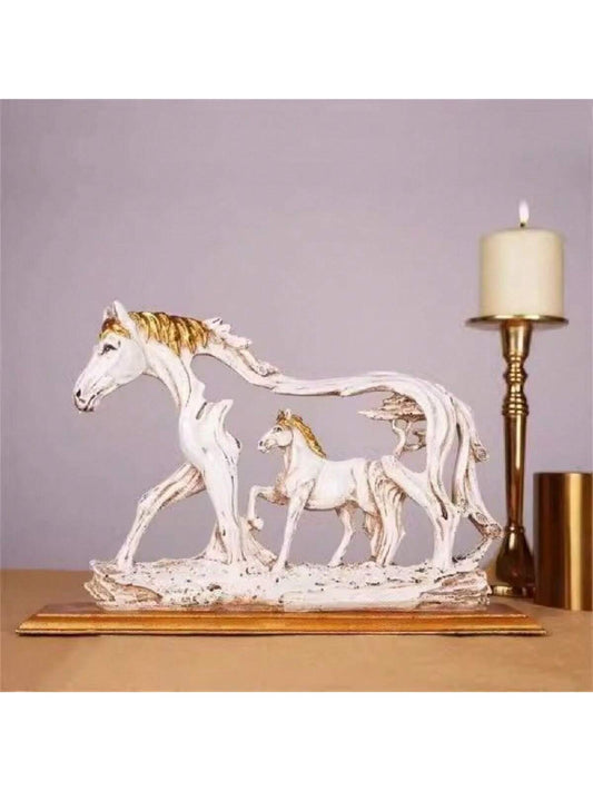 Illuminate and elevate any space with our Animal Statue Horse Compact Decoration. Its unique design and compact size make it the perfect addition to any room. Plus, with its built-in lighting feature, you can create a warm and inviting ambiance in your home. Perfect for any animal lover or home decor enthusiast.