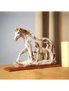 Light up Your Space with the Animal Statue Horse Compact Decoration