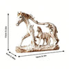 Light up Your Space with the Animal Statue Horse Compact Decoration