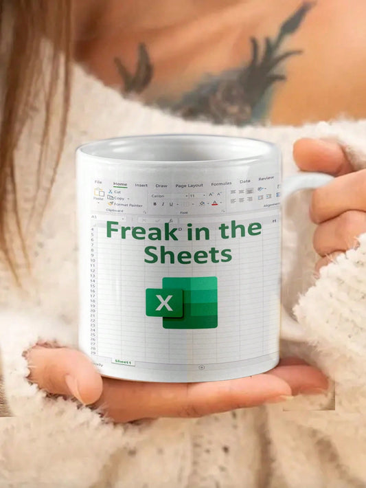 Introducing the Spreadsheet Excel <a href="https://canaryhouze.com/collections/mug" target="_blank" rel="noopener">Mug</a>, the perfect gift for your coworkers! Show off your love for Excel and bring some humor to the office. Made with high-quality materials, this mug is both practical and entertaining. Whether you're a spreadsheet expert or just a fan, this mug is sure to bring a smile to everyone's face.