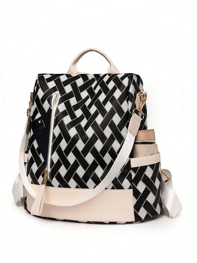 Stylish Anti-Theft Travel Backpack: Secure Your Laptop in Street Style