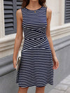 Chic Striped Sleeveless Dress for Women - Perfect for Any Occasion