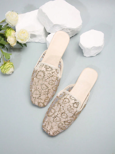 Style Lace Half Slippers: The Perfect Summer Slip-On Sandals