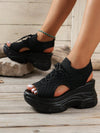 Step Up Your Style with Women's Thick-Soled Platform Sport Sandals