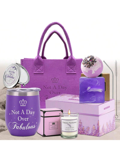 Ultimate Lavender Spa Gift Basket for Her: Perfect Birthday, Anniversary, Christmas or Teacher Gift