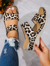 Chic Leopard Print Slipper: Your Stylish Choice for Outdoor Comfort