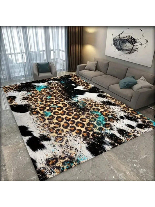 Add a touch of style and functionality to your home decor with our Soft Leopard Printed <a href="https://canaryhouze.com/collections/rugs-and-mats?sort_by=created-descending" target="_blank" rel="noopener">Rug</a>. Made with the softest materials, this rug is not only stylish but also provides a comfortable and cozy feel under your feet. Perfect for adding a chic accent to any room.