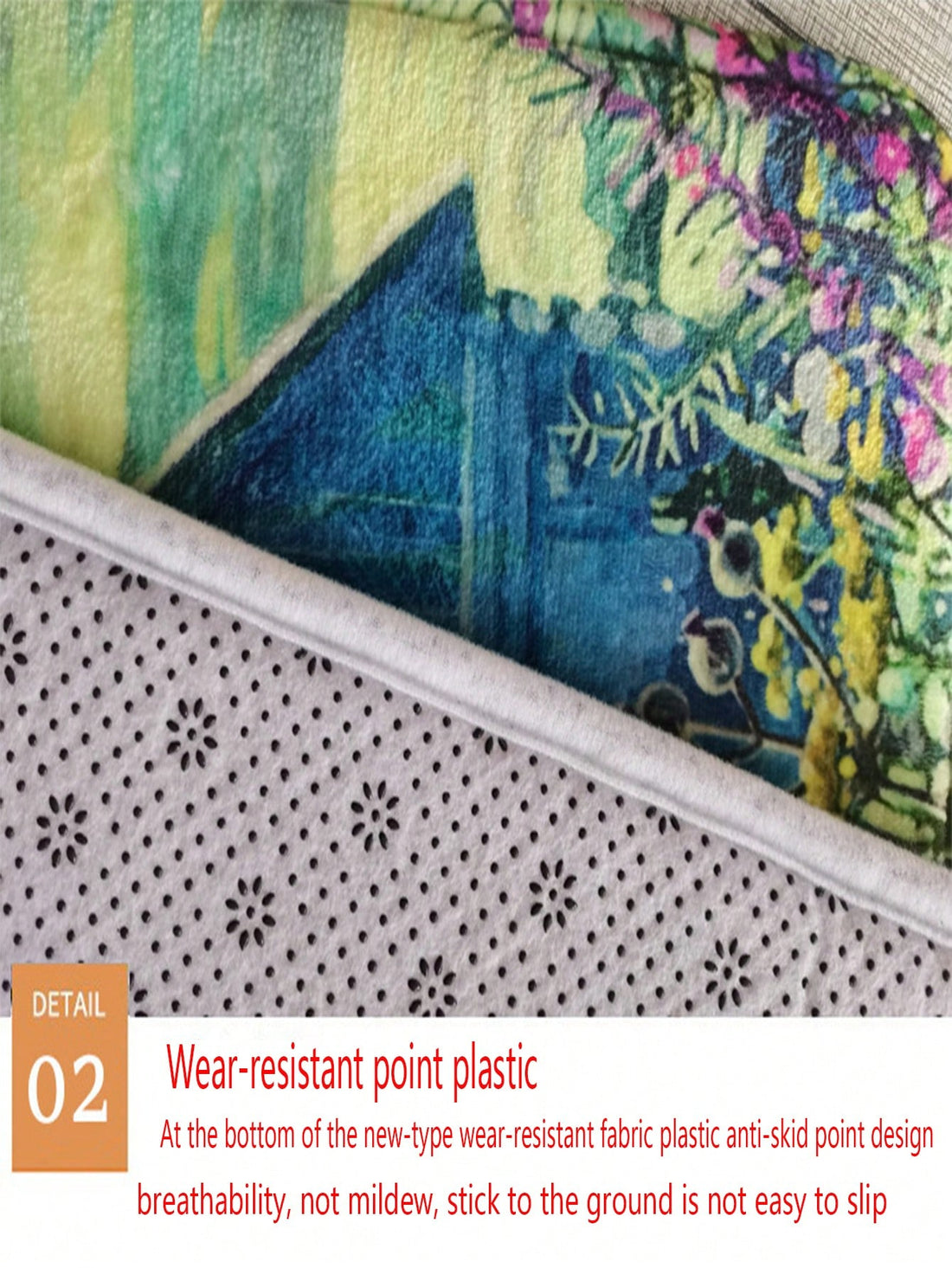 This stylish <a href="https://canaryhouze.com/collections/rugs-and-mats" target="_blank" rel="noopener">rug</a> boasts a trendy letter pattern and a convenient anti-slip design, making it the perfect addition to any living room, bedroom, or entrance. Enjoy both style and functionality with this versatile rug.