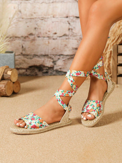 Bohemian Roman Vintage Sandals: Step into Style with Shein