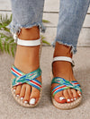 Sunny Days Ahead: 2024 Latest Fashion Small Fresh Beach Style Women's Flat Sandals