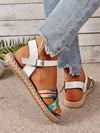 Sunny Days Ahead: 2024 Latest Fashion Small Fresh Beach Style Women's Flat Sandals